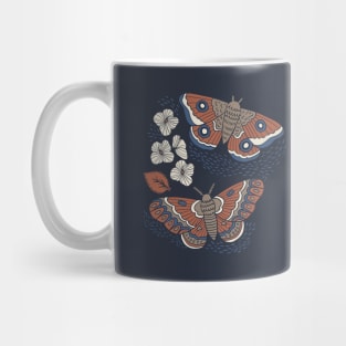 Midnight Rusted Moths Mug